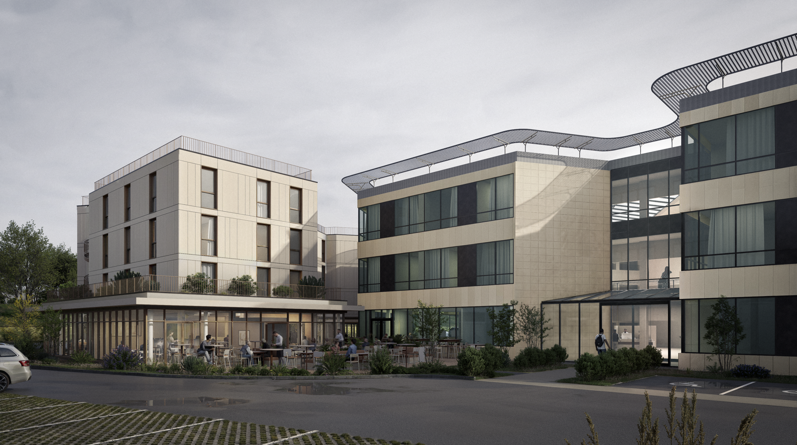 Hôtel Ibis, vue 2 — Oise (60)
